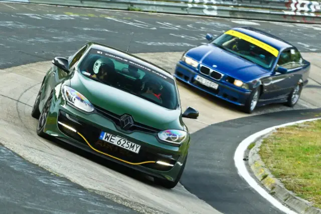 Auta na trackdayu na Nordschleife